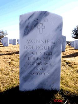 Monnie Louise <I>Kemp</I> Bourquein 