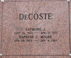 Daphene C <I>Moore</I> DeCoste 