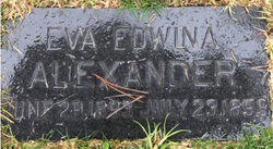 Eva Edwina Alexander 