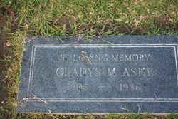 Gladys H <I>Goodwin</I> Ashe 