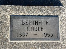 Bertha Esther <I>George</I> Coble 
