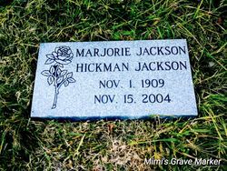 Marjorie Evangeline <I>Jackson</I> Jackson 