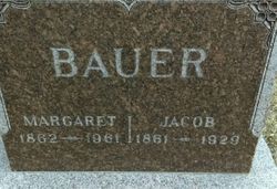 Margaret <I>Wacker</I> Bauer 