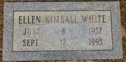 Ellen Kimball White 