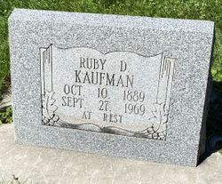 Ruby D <I>Scott</I> Kaufman 
