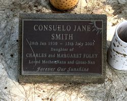 Consuelo Jane “Connie” <I>Foley</I> Smith 