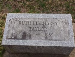 Ruth <I>Eisenbrey</I> Taylor 