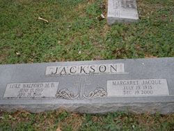 Margaret Jacqueline <I>Adams</I> Jackson 
