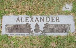 Edetta Glenwood <I>Chancey</I> Alexander 