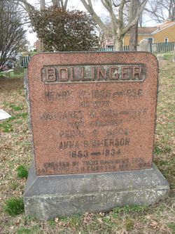 Anna <I>Bollinger</I> Emerson 