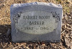 Harriet <I>Boody</I> Barker 