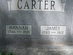 Hannah <I>Eblin</I> Carter 
