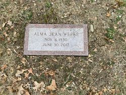 Alma “Jean” <I>Weeks</I> Allen 
