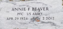 Anne <I>Franklin</I> Beaver 