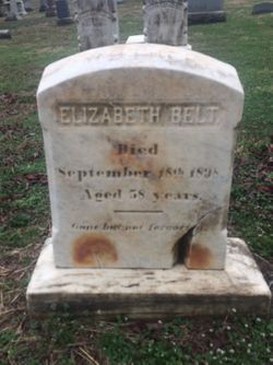 Harriet Elizabeth <I>Dixon</I> Belt 