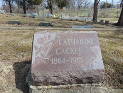 Catherine <I>Gorman</I> Cackley 