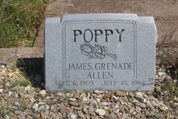 James Grenade “Poppy” Allen 