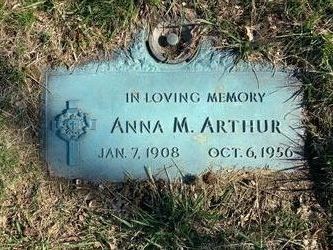 Anna M <I>Mack</I> Arthur 