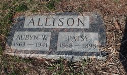Martha Patsy <I>Johnson</I> Allison 