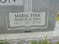 Maria <I>Fink</I> Allbritton 
