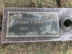 Helen June <I>Albers</I> Simmons 