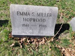 Emma S. <I>Miller</I> Hopwood 