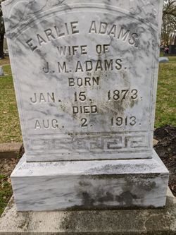 Ida Earlie <I>Millican</I> Adams 