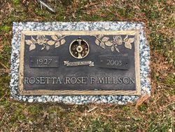 Rosetta Fay “Rose” <I>Snow</I> Millson 