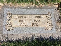 Mildred <I>Hatch</I> Bowen 