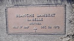 Blanche <I>Bergeson</I> LaBelle 