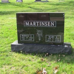 Mary K <I>Custer</I> Martinsen 