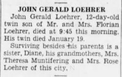 John Gerald Loehrer 