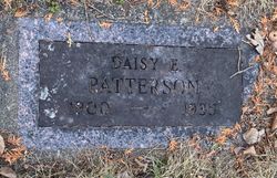 Daisy E Patterson 