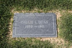 Callie Linnie <I>Gibbens</I> Dean 