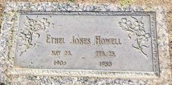 Ethel <I>Jones</I> Howell 