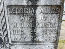 Georgia Alice <I>Fort</I> Adamson 