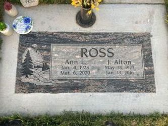 Ann Louise <I>Ray</I> Ross 