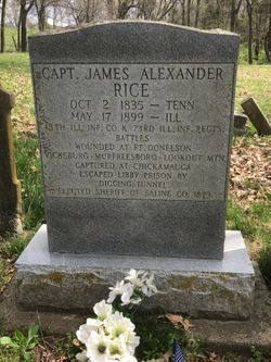 Capt James Alexander Rice 