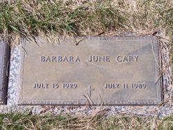 Barbara June <I>Spence</I> Cary 