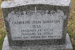 Catherine Julia <I>Adkerson</I> Tuss 