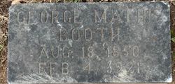 George Mathis Booth 