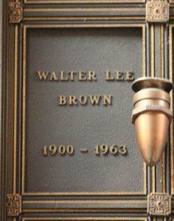 Walter Lee Brown 