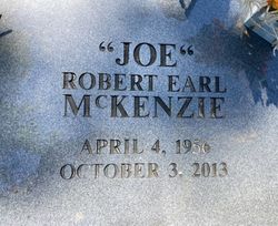 Robert Earl “Joe” McKenzie 