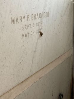 Mary P. <I>Carson</I> Bradford 