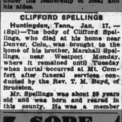 Clifford Nathanel Spellings 