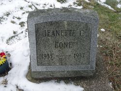 Jeanette Clare Cone 