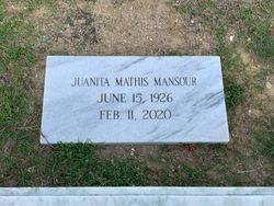 Juanita <I>Mathis</I> Mansour 