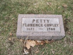 Florence <I>Cowley</I> Petty 