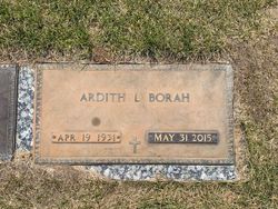 Ardith L. <I>Johnson</I> Borah 