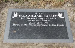 Tala Khanoom <I>Ahmadi</I> Tabrizi 